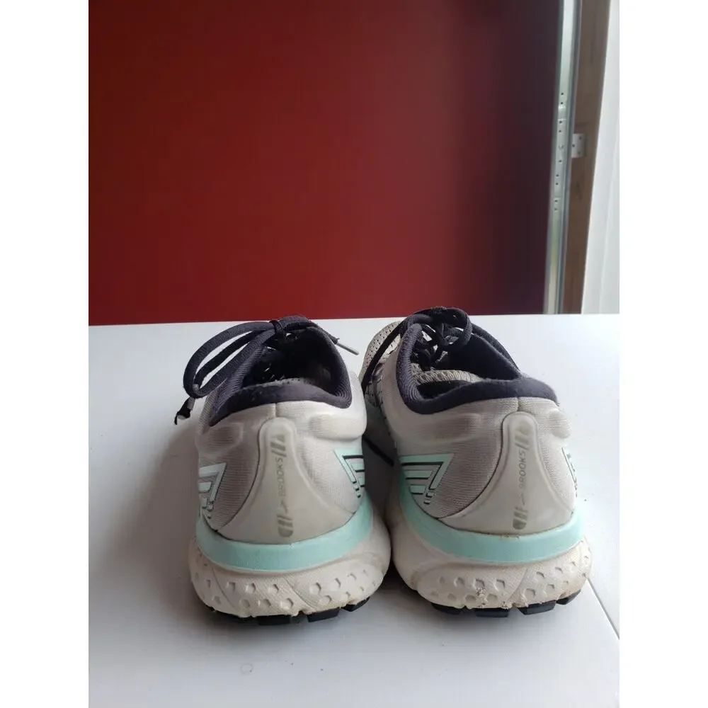 Brooks Glycerin GTS 19 Shoes Size 9.5 Womens Gray Running Marathon 1203441d074